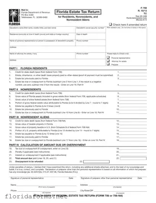 Official Florida F 706 Template